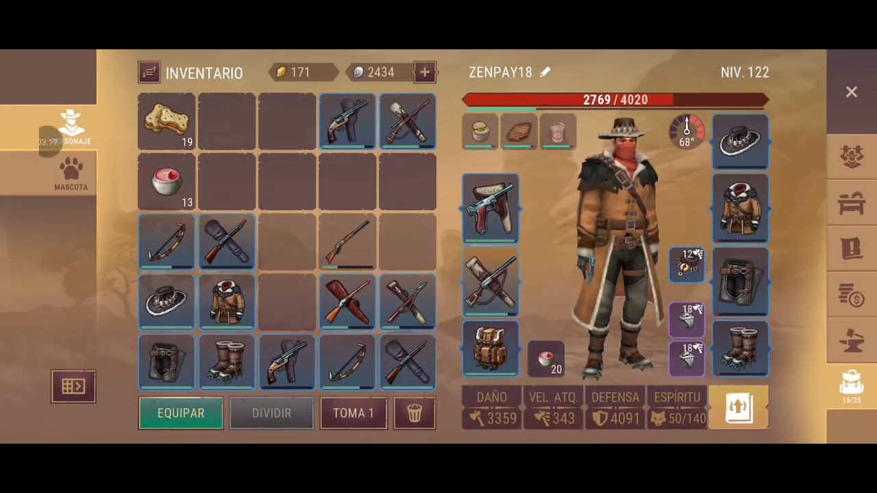 ATAJO CORTO POR EL BOSQUE Y CAÑON ASTA LA 26 😖🐻‍❄️