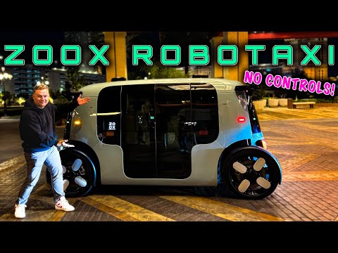 I Tried ZOOX Driverless Robotaxi! A Wild Ride With The Bearded Tesla Guy! Hilarious Ending 😂