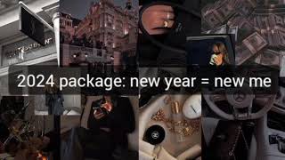 2024 package: new year = new me || new year subliminal