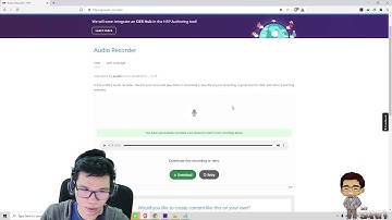 Audio Recorder - Introduction to H5P Interactive Contents