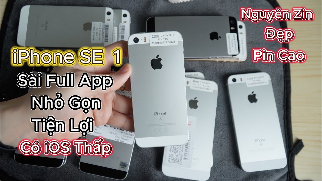 Ngày 26/12/2025 - iPhone SE1 Siêu Phẩm Nhỏ Gọn nhất Của Apple mà vẫn dùng mượt và tốt !!!