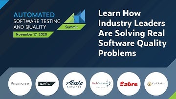 AUTOMATED SOFTWARE TESTING AND QUALITY SUMMIT 2020 | Summary