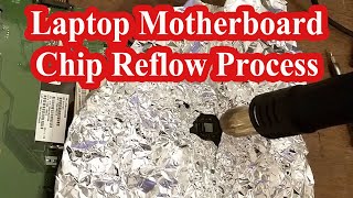 How To Rehot Laptop Motherboard South Bridge Chip Without Reball  Complete Guide