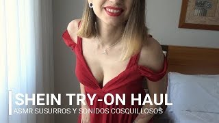 ASMR Shein Try-On Haul + Susurros / Nadira ASMR