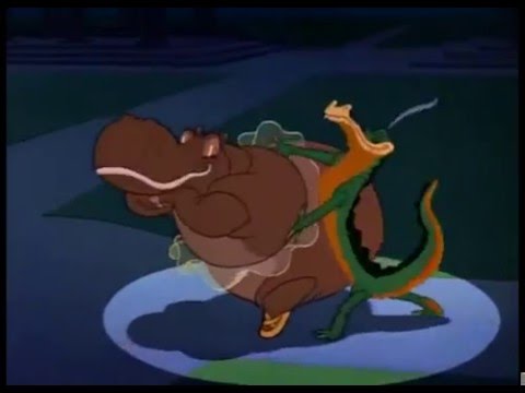 Ponchielli Dance of the Hours from the 1940 Disney movie Fantasia.
