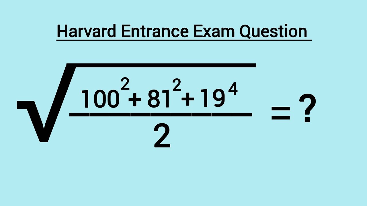 Classic Square Root Math Problem Algebra Challenge | Nice Square Root Math Problem | Advanced Maths ...