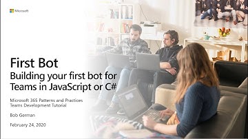Teams Development: First Bot