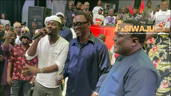 SAHEED OSUPA, MALAIKA SPEAK WELL OF ALABI PASUMA AT HIS 40TH ON STAGE. LOVE IN FUJI INDUSTRY