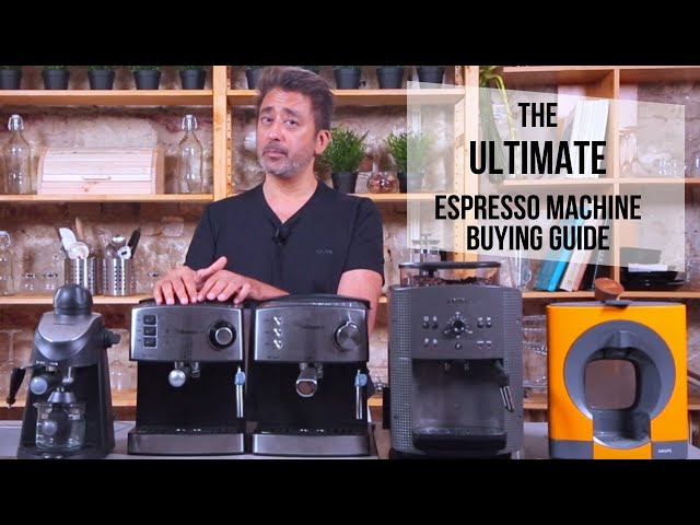 Ultimate Guide to Choose the Best Espresso Machine