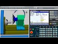 CNC Simulator – Boring and Parting Operation in Mitsubishi Compatible Lathe Machining Simulation