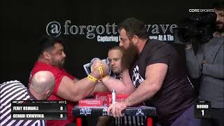 Genadi Kvikvinia vs Ferit Osmanlı | ALL PINS | East vs West 6 Superheavyweight Supermatch