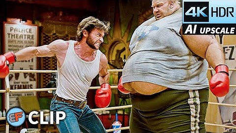 Wolverine vs Blob "Did You Just Call Me Blob" Scene | X-Men Origins Wolverine 2009 4K HDR Movie Clip