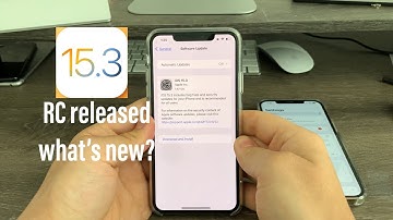 iOS 15.3 RC released!! what