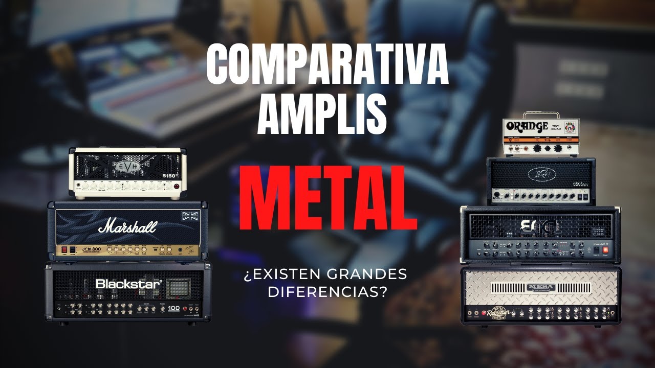 COMPARANDO AMPLIFICADORES METAL / HIGH GAIN: ¿Son todos iguales? ¿Cual  suena mejor? ¿Mejores marcas? - YouTube