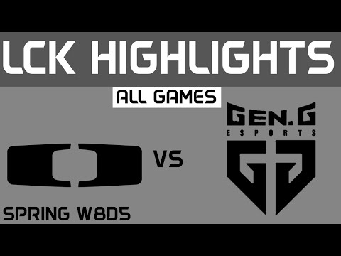 DK vs GEN Highlights ALL GAMES LCK Spring Season 2024 Dplus KIA vs Gen.G by Onivia