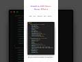 ✨Creative Menu Hover Effects Using HTML & CSS | Animated Navigation #webdevelopment #htmlcss #coding