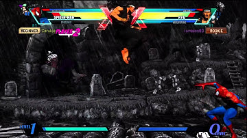 Ultimate Marvel vs Capcom 3 (PS3) -- Non-Ranked Matches 91 - Random Black Team Shenanigans