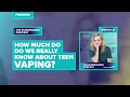 Preview: The Screenagers Podcast: E23 - How Much Do We Really Know About Teen Vaping