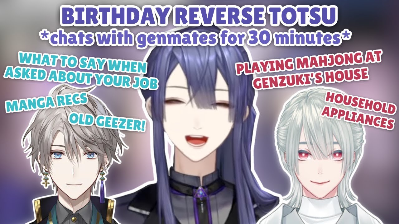 (eng sub) nagao calls valz on his birthday (2025) | Nagao Kei/Kaida Haru/Genzuki Tojiro/Nijisanji