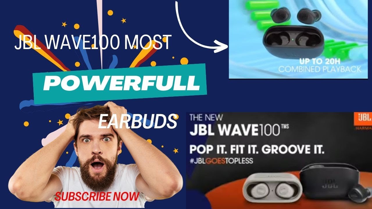 Discover the JBL Wave 100 Ultimate Wireless Earbuds for Every