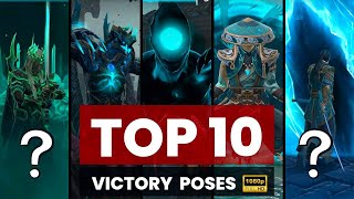 Top 10 Coolest Victory Pose in Shadow Fight 4 🔥 [ Best Victory poses ] || Shadow Fight 4 Arena