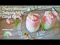 Cherry Blossom Dalgona Style Cloud Latte (Sakura Cloud Latte)