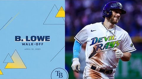 Brandon Lowe walk-off!