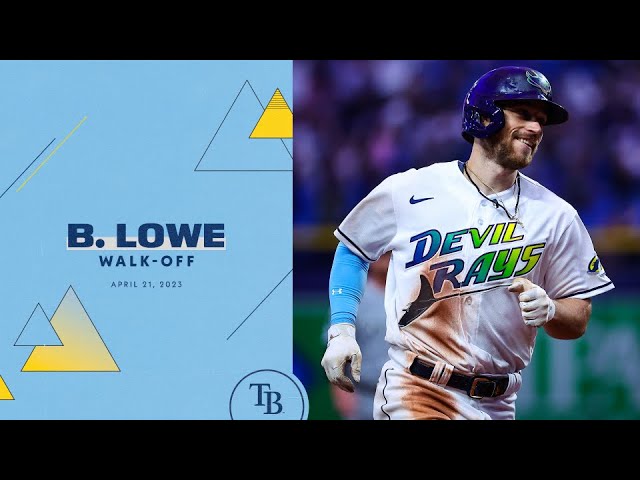 Brandon Lowe CRANKS solo shot in World Series Game 2 to put Rays up vs.  Dodgers! 