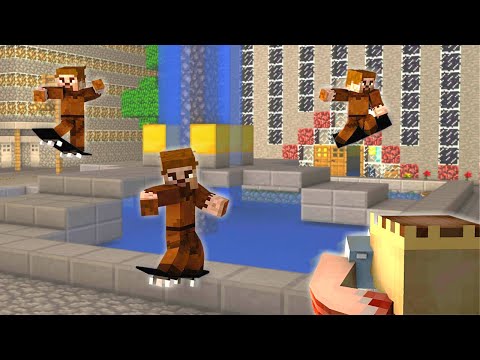 RICH VS POOR HƏYAT - Teleportasiya Kamerası (Minecraft)