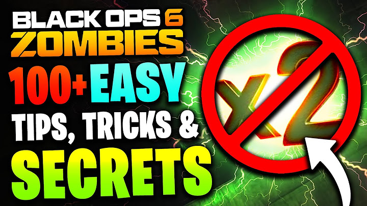 BO6 Zombies: 100 Tips Tricks Secrets You NEED To Know (Infinite Ammo & Points, Free WWs & More!)