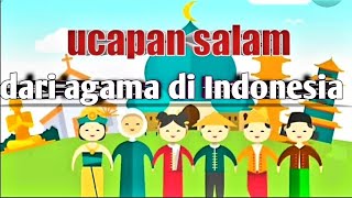 belajar  ucapan salam  6 Agama di Indonesia |  ucapan salam sesuai agama  | pelajaran sd kelas 2