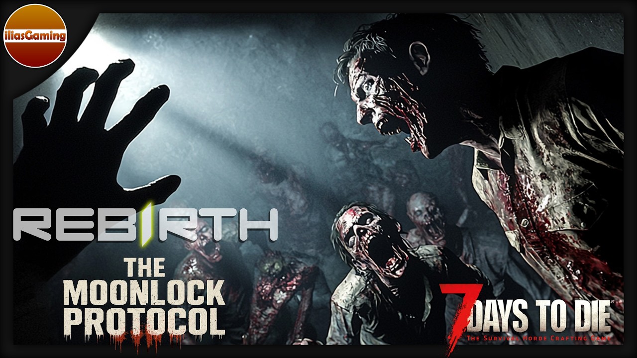 Αποστολές στο Burnt Forest. Rebirth - The Moonlock Protocol - 7 Days to Die S12 E22
