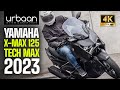 Essai yamaha xmax tech max 125  2023  4kr   urbaanews