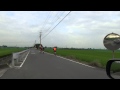 A song of Mylene Farmer, rice fields, students, and a bird in a countryside, Taiwan