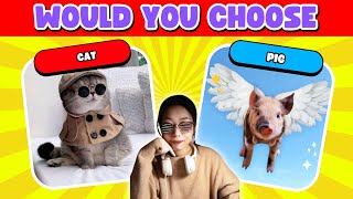 Choose One Of These Popular Animals ??? 🙉🙈 | Challenge Your Classmates & Teachers!
