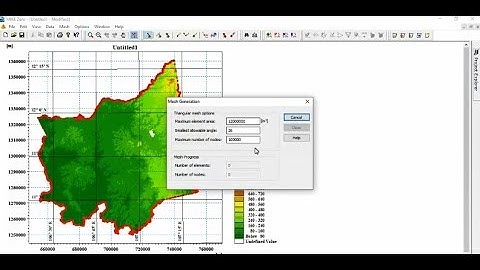 SETUP AND RUN MIKE21FM (Làm địa hình Mike21 FM)