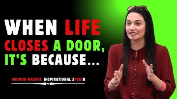You Were Not Rejected, You Were Redirected – Trust the Journey |  Muniba Mazari #selfgrowth