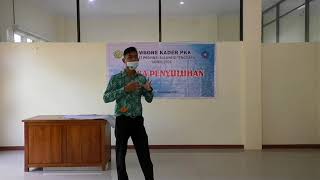 Penyuluhan tentang Dasawisma oleh sekretaris PKK kel Bataraguru Kota Baubau