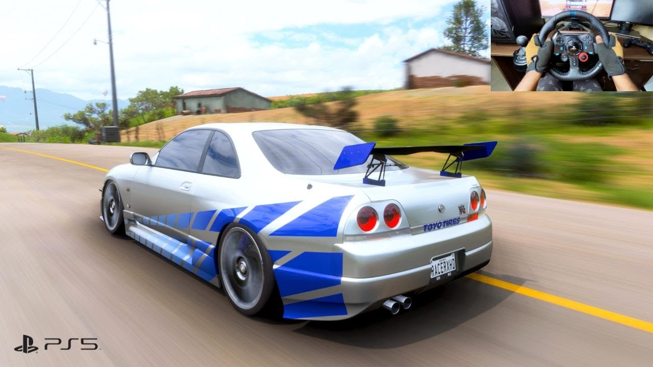 Nissan Skyline GT RV - Forza Horizon 5 | PS5 | G29