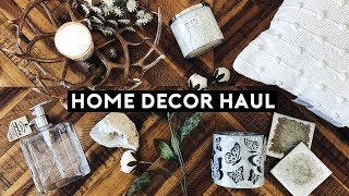 AFFORDABLE HOME DECOR HAUL! ROOM MAKEOVER (2018) | Nastazsa
