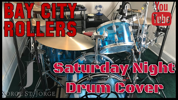 Saturday Night Drums version - Drums performance video thumbnail