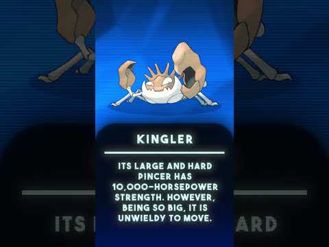 Pokedex Entry: #0099 - Kingler