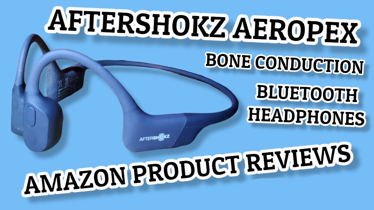 Aftershokz Aeropex Bone Conduction Bluetooth Headphones | Amazon Reviews -  YouTube