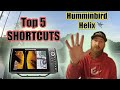 Best shortcuts for humminbird helix