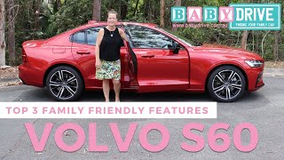 2020 Volvo S60 Mini Review: Three Family-Friendly Features