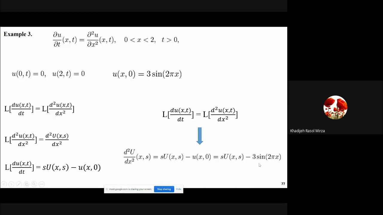 Solving pdes using laplace transforms 4 youtube