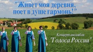 Голоса России -Живёт моя деревня, поёт в душе гармонь