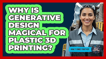 Why Is Generative Design Magical For Plastic 3D Printing? - How It Comes Together