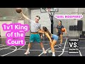 King of the Court vs. Girl HOOPERS!! 1 Dribble vs. Unlimited Dribbles!! (@Stephania & Lo Lo Fitz)