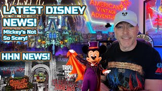 Latest Disney News Update!  + HHN 33 News!